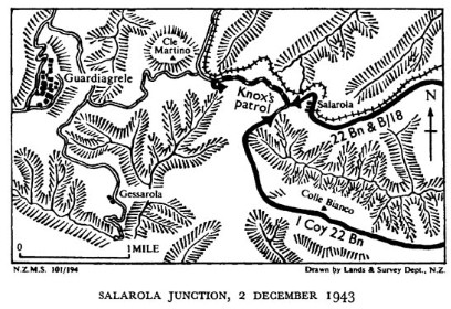 Black and white map of an area