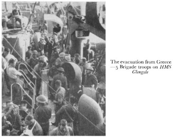 Black and white photograph of troops
