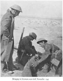 Black and white photograph of soldiers