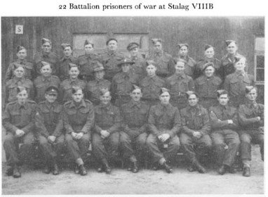 Black and white photograph of soldiers