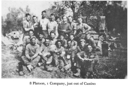 Black and white photograph of soldiers